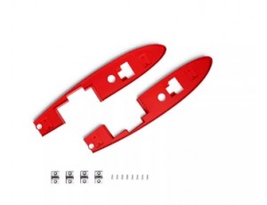 Freewing Ares 3D Red 90mm EDF Jet Main Wing Plastic Fixed Part For Main Wing 
